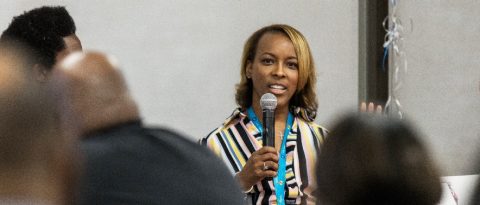 Shunda Robinson speaking at Auto Finance Summit 2020