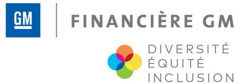 Logo sur la diversité, l’équité et l’inclusion de la Financière GM 